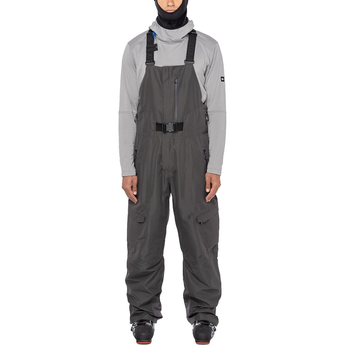 686 Quantum Hydrastash Thermagraph Bib Pant - Men's Charcoal, L