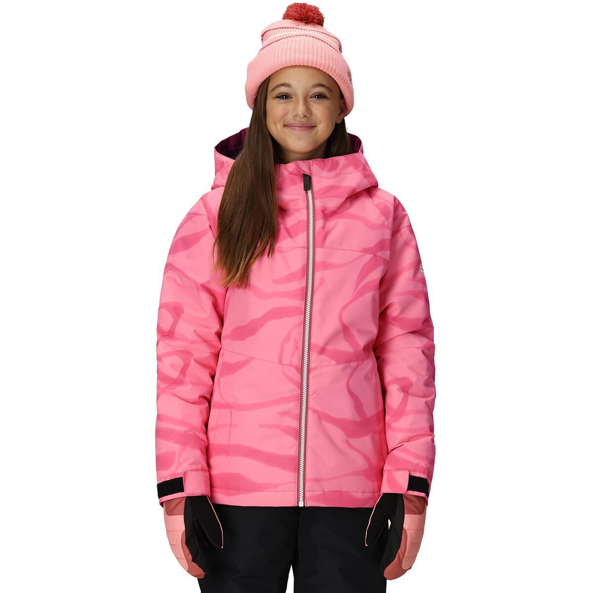 Image of 686 Athena Insulated Jacket - Girls' Geranium Pink Vapors, L