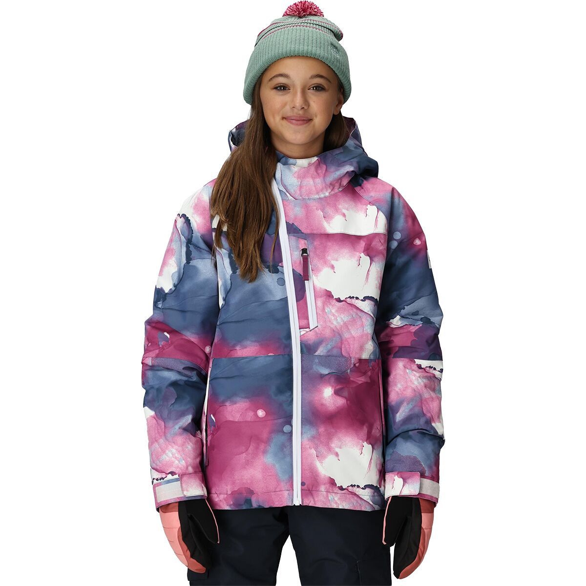 Image of 686 Hydra Insulated Jacket - Girls' Violet Ink, L