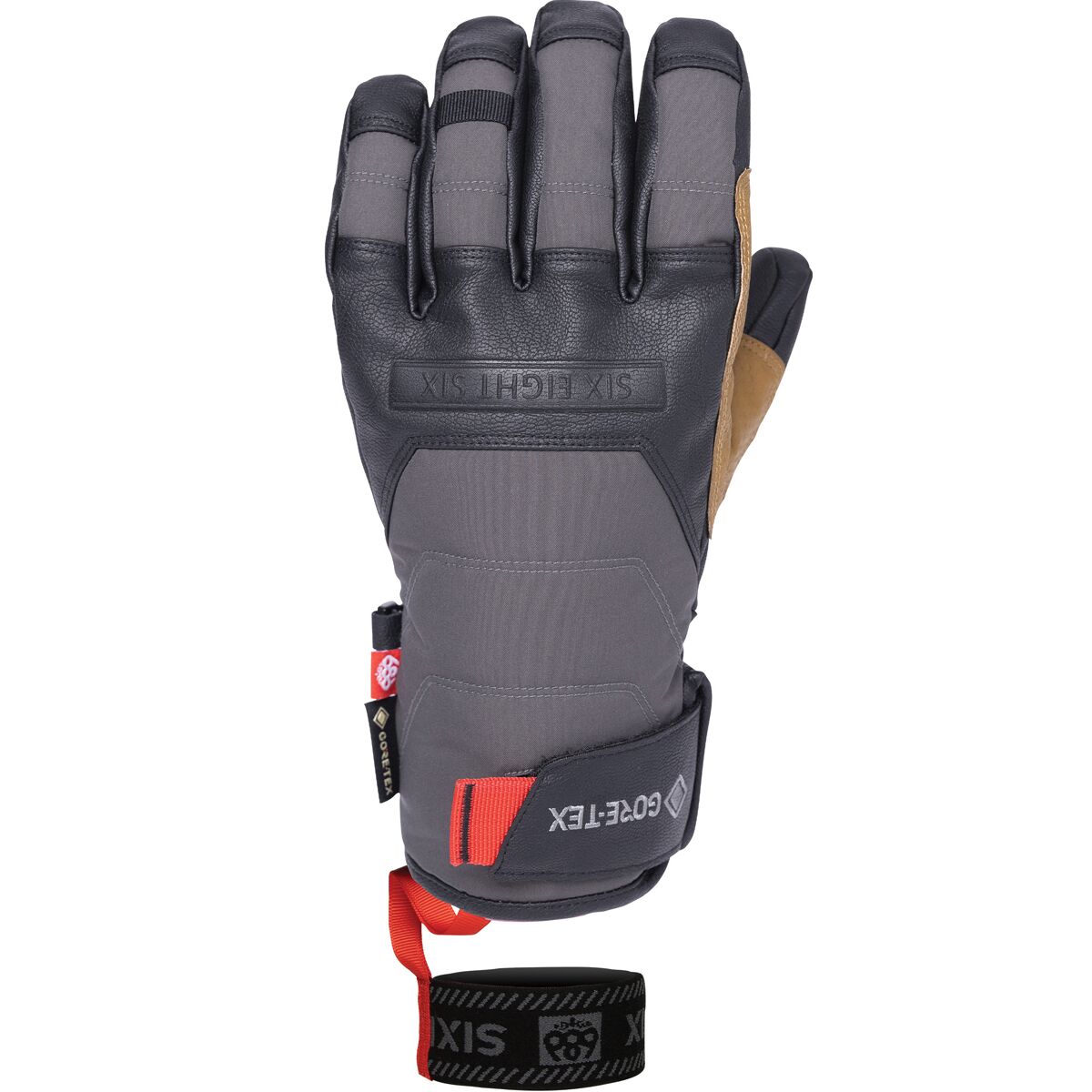 686 Apex GORE-TEX Glove - Men's Charcoal Colorblock