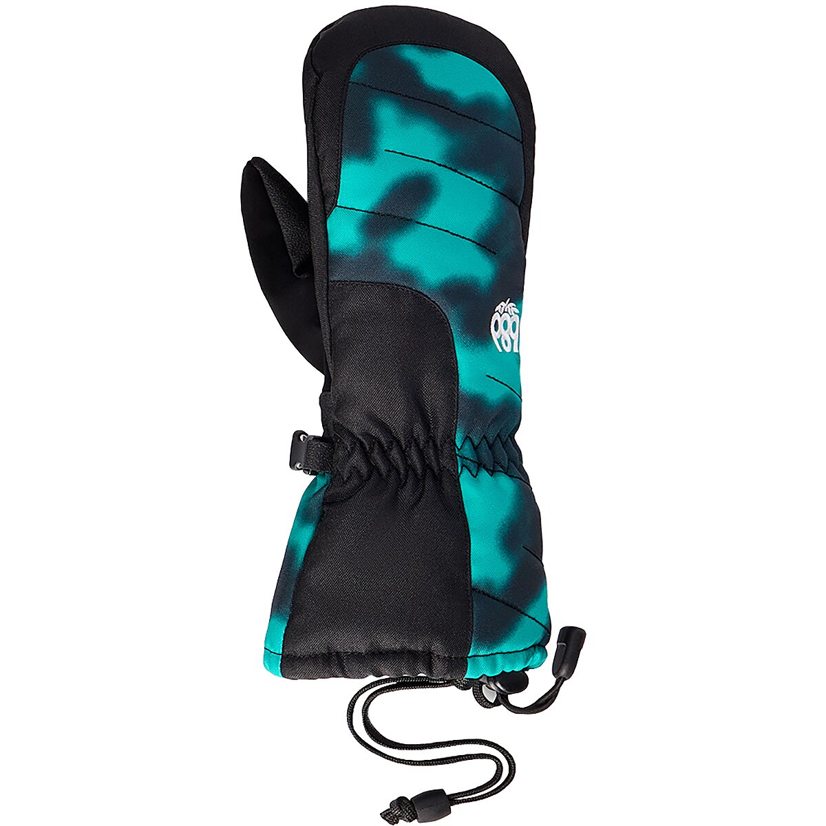 Image of 686 Heat Mitten - Kids' Deep Green Dark Skies Colorblock, S
