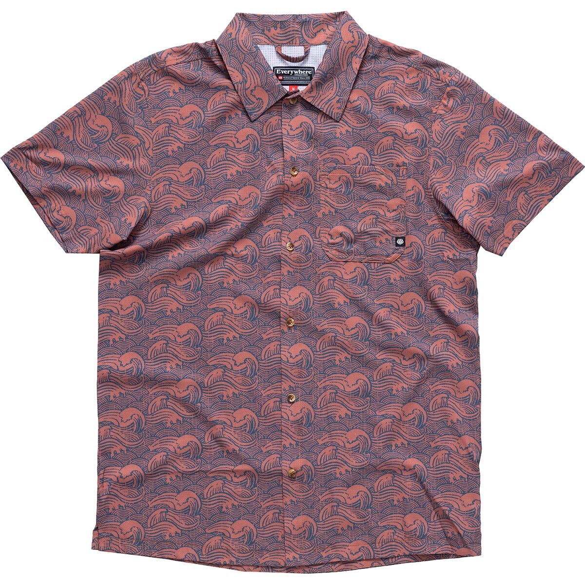 686 Nomad Perforated Button-Up Short-Sleeve Shirt - Men's