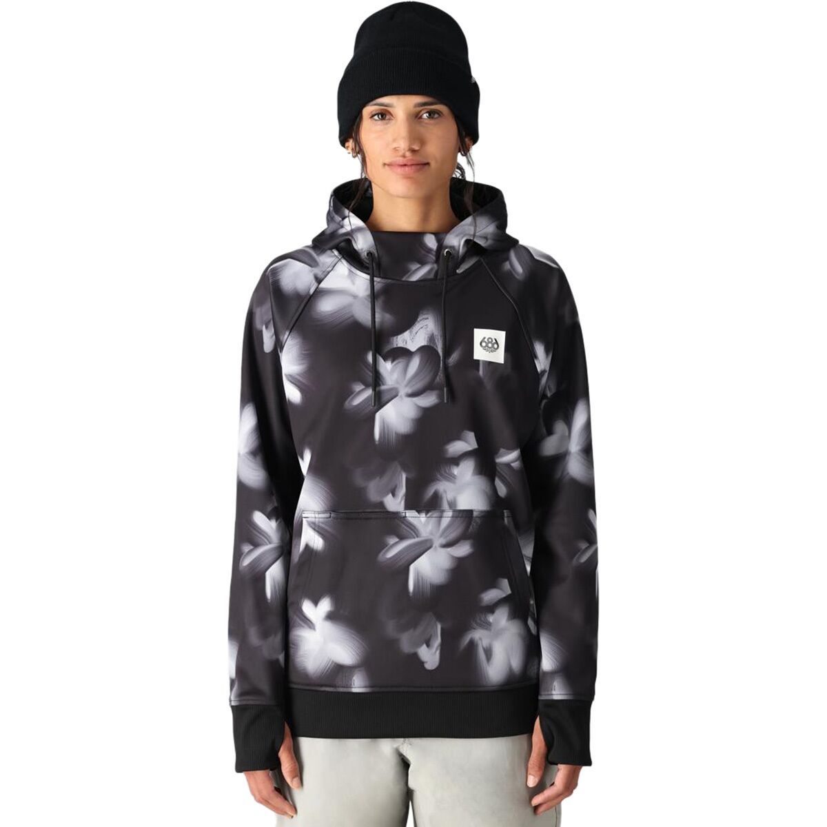 Image of 686 Bonded Fleece Pullover Hoodie - Women's Ghost Floral, S