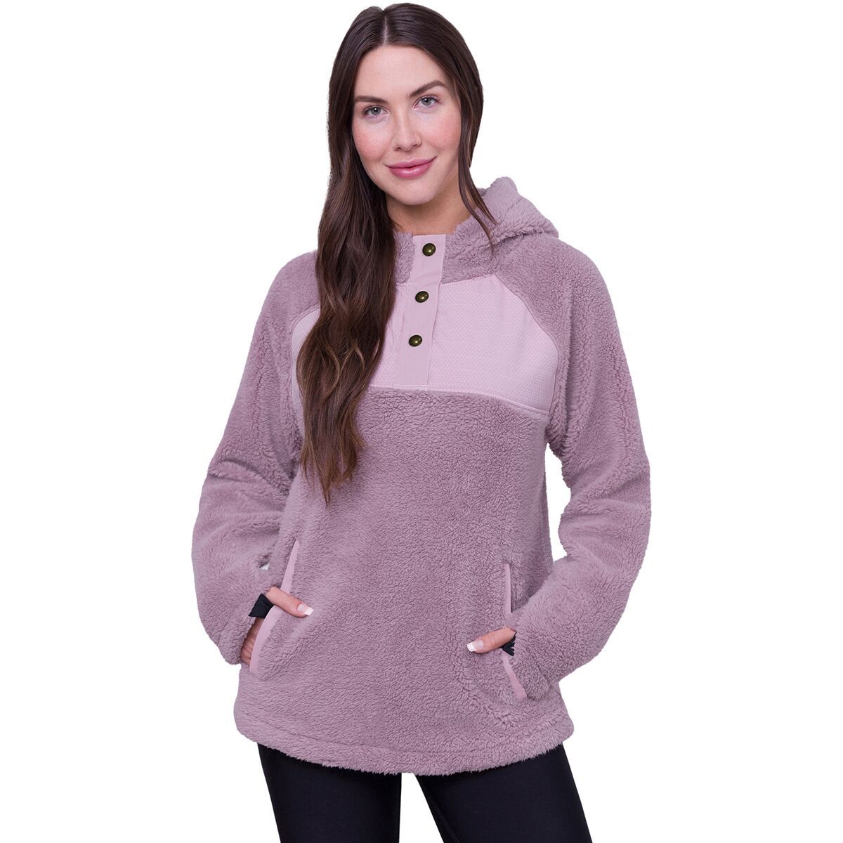 Image of 686 Hemlock Fleece Hoodie - Women's Dusty Mauve, S