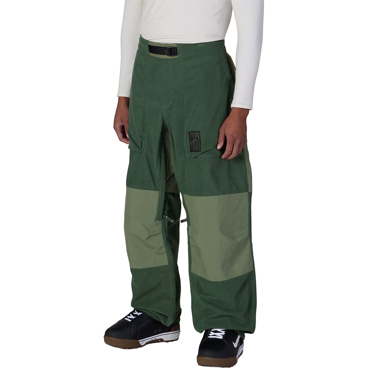 Image of 686 Ghost 2.5L Pant - Men's Moss Green Grid Corduroy, XL