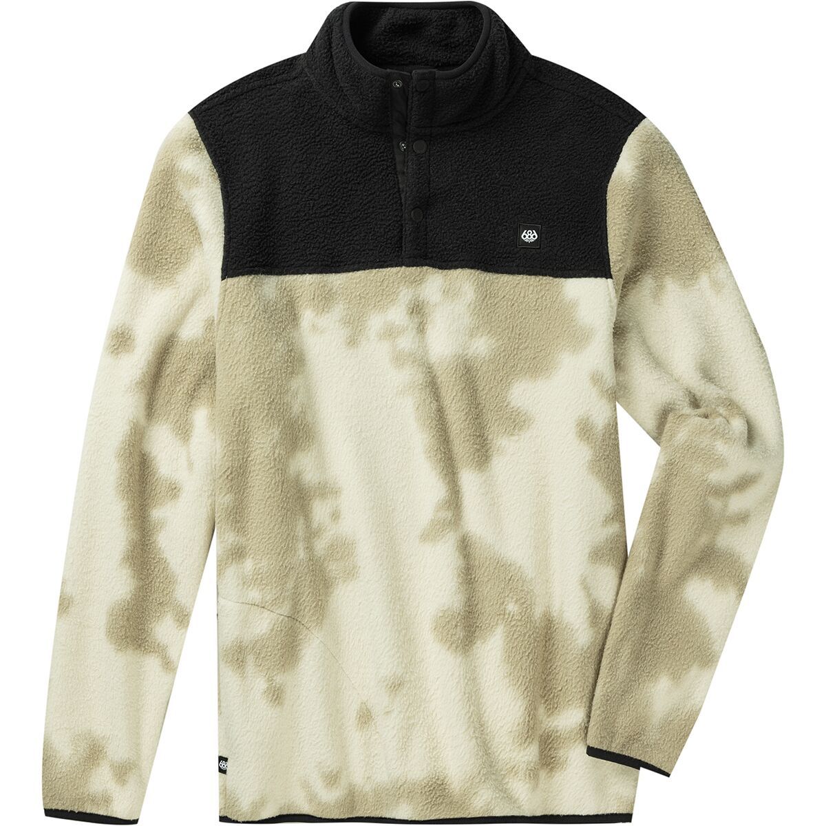 686 Tioga Fleece Pullover - Men's Dune Print, S