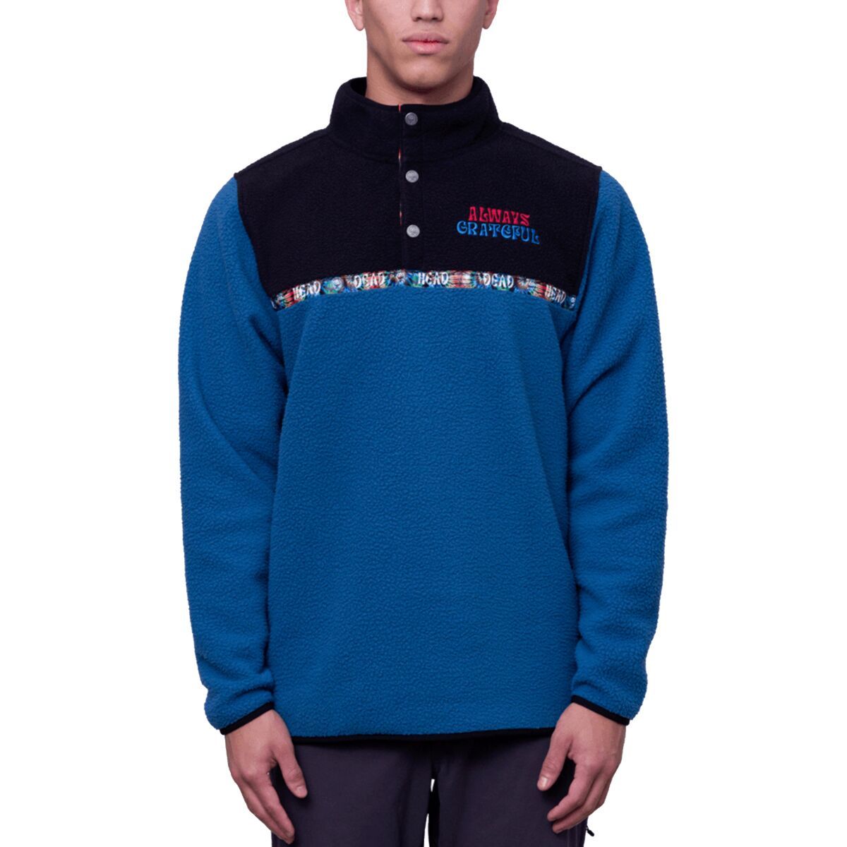 686 Tioga Fleece Pullover - Men's Dune Print, S