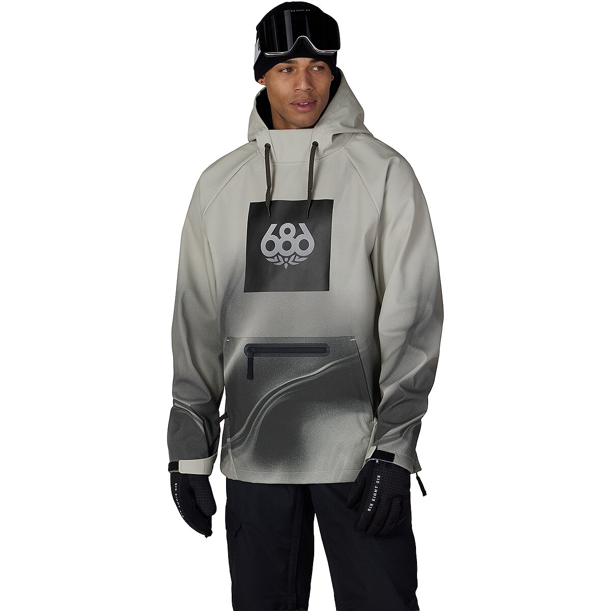 Image of 686 Waterproof Hoodie - Men's Limestone Burnt Dunes, XXL