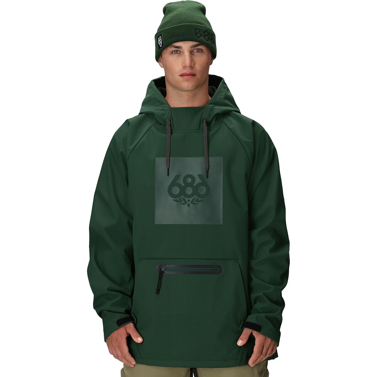Image of 686 Waterproof Hoodie - Men's Moss Green, XXL