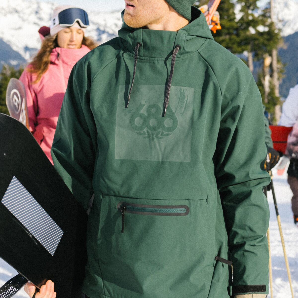 トップス 335 686 Waterproof Hoodie - Men's - Clothing