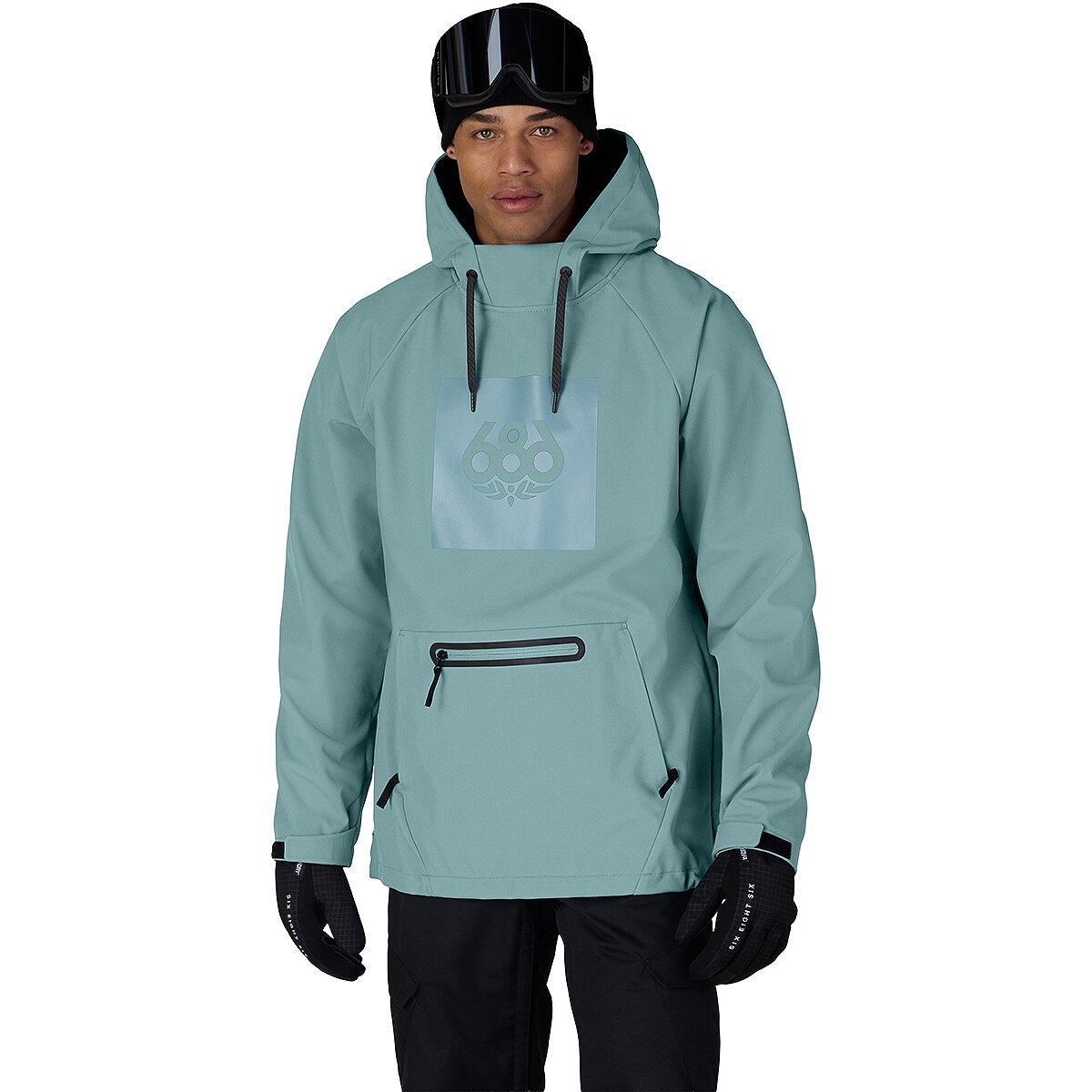 Image of 686 Waterproof Hoodie - Men's Pale Firn, M