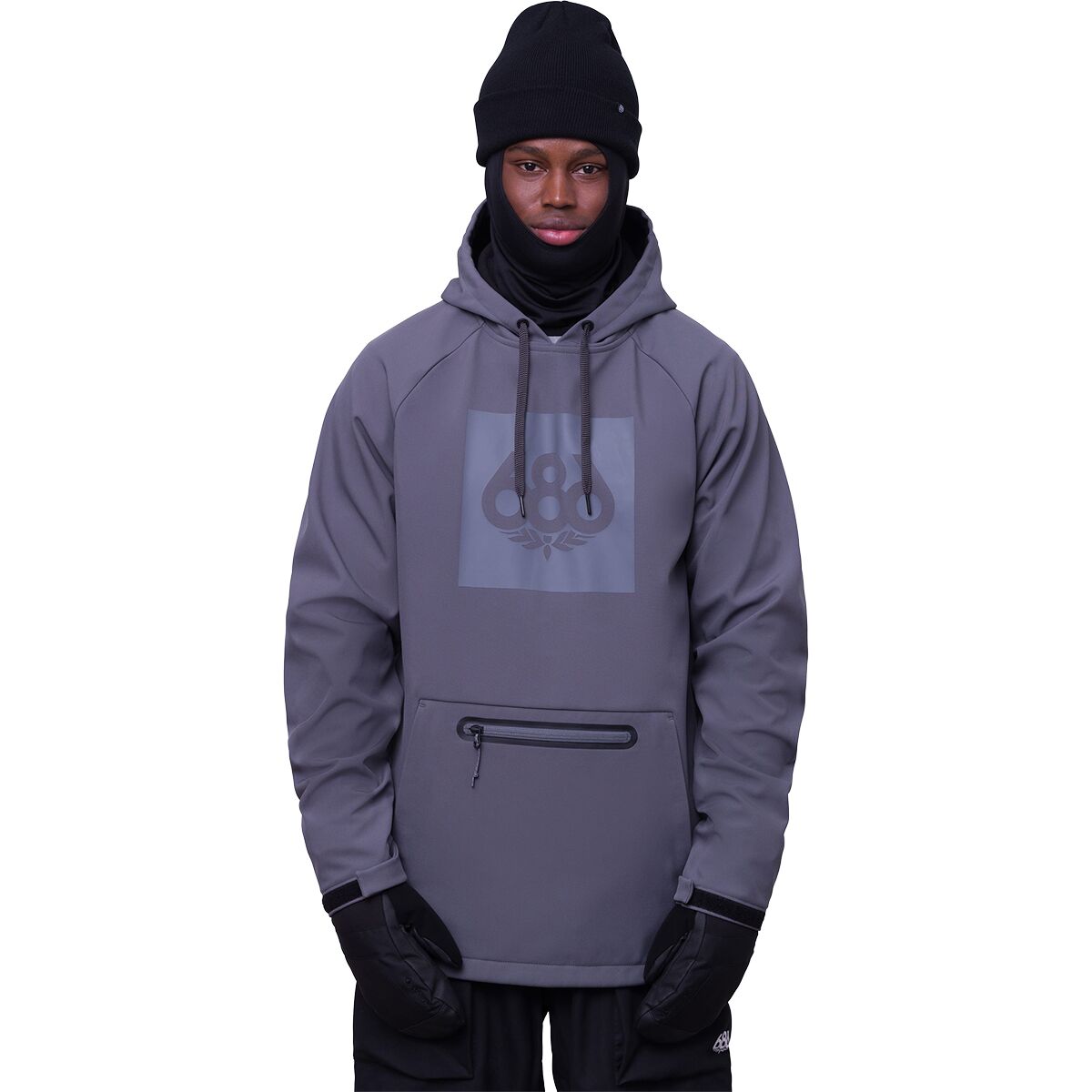 Image of 686 Waterproof Hoodie - Men's Rhino Grey, S