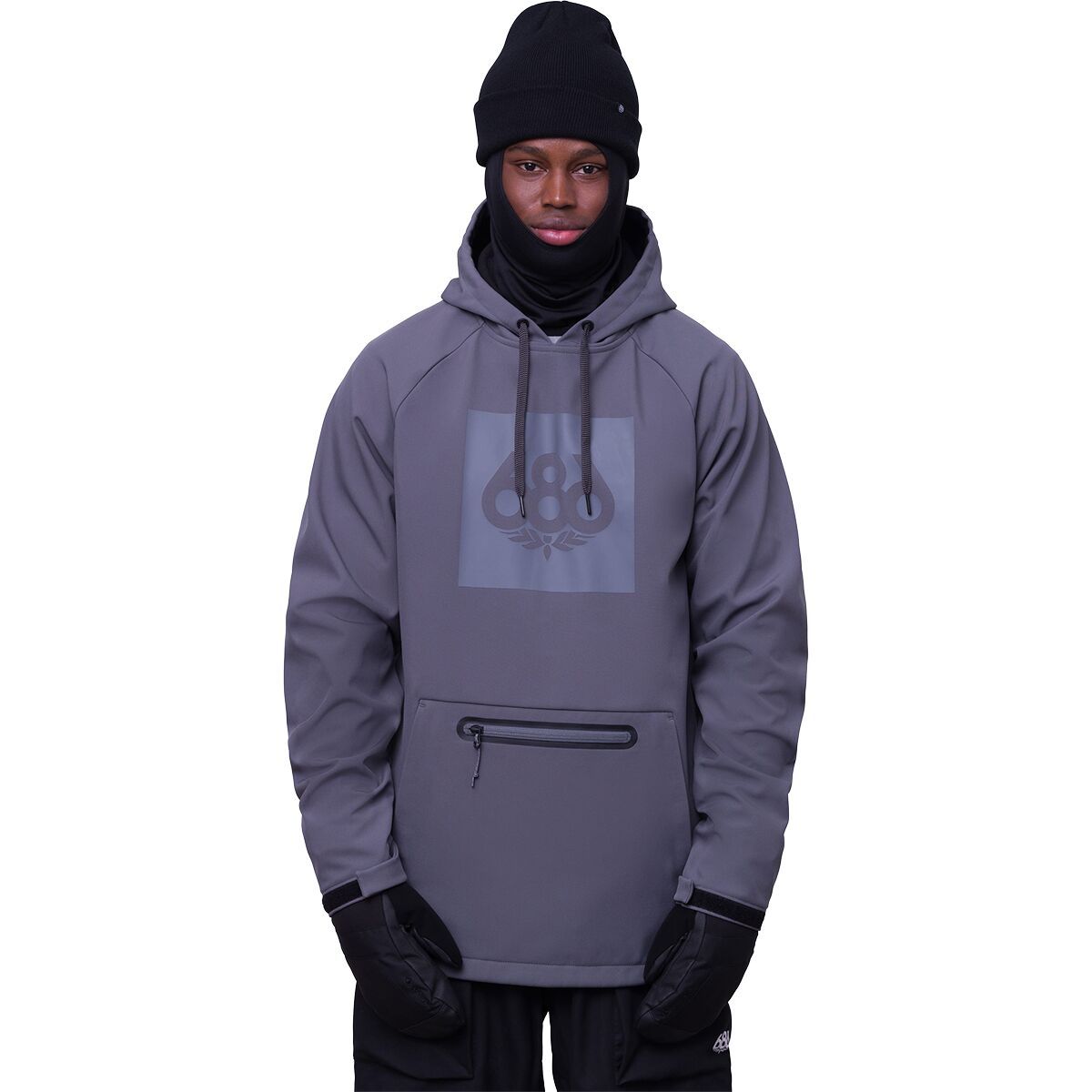 Image of 686 Waterproof Hoodie - Men's Rhino Grey, M