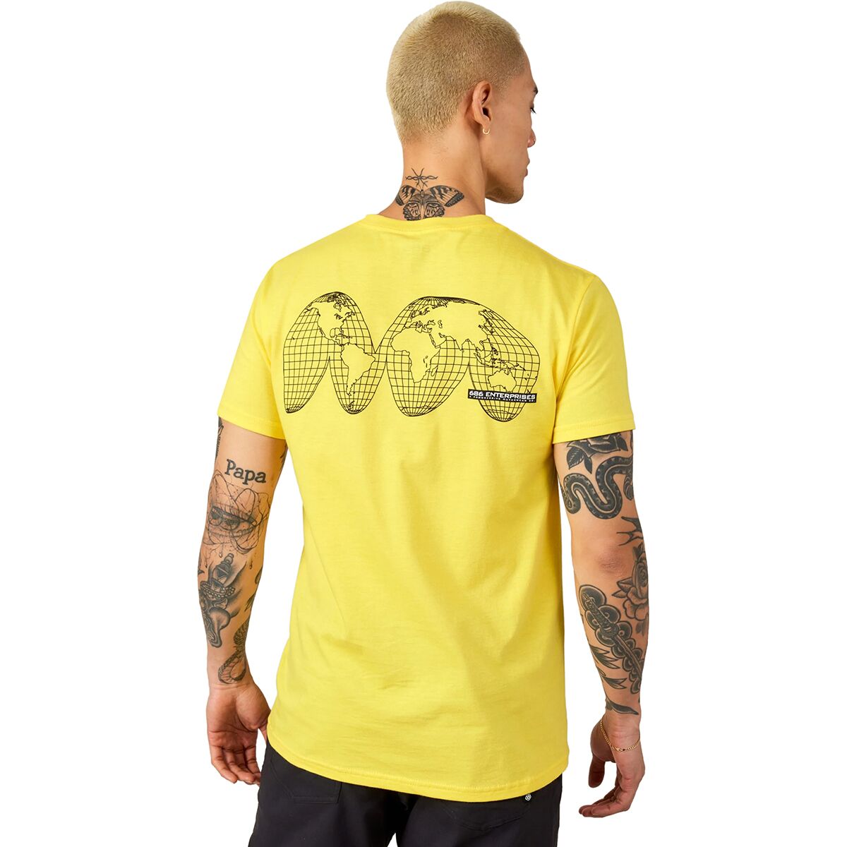 686 Global Enterprises T-Shirt - Men's Yellow
