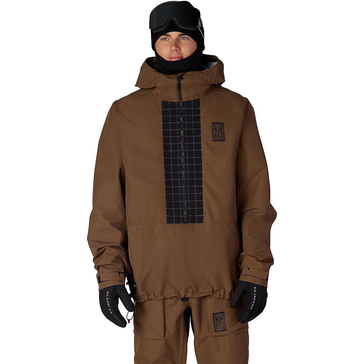 Image of 686 Ghost 2.5L Anorak - Men's Dark Earth Ripstop, L