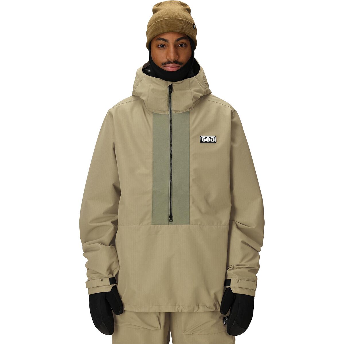 Image of 686 Ghost 2.5L Anorak - Men's Sage Ripstop, XL