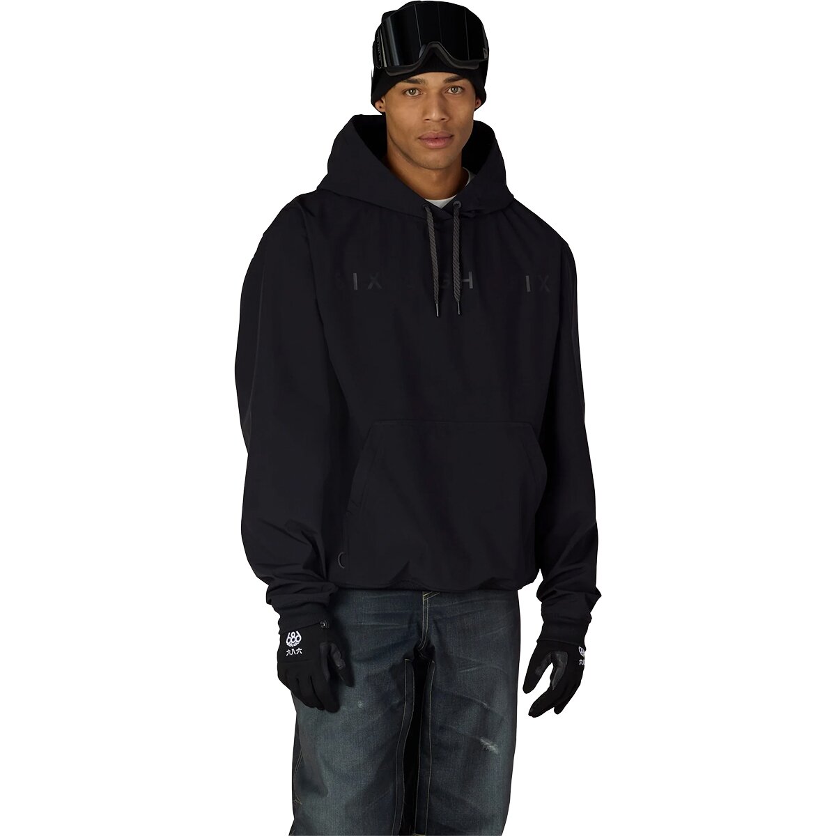 Image of 686 Team Waterproof Hooded Jacket - Men's Black, S
