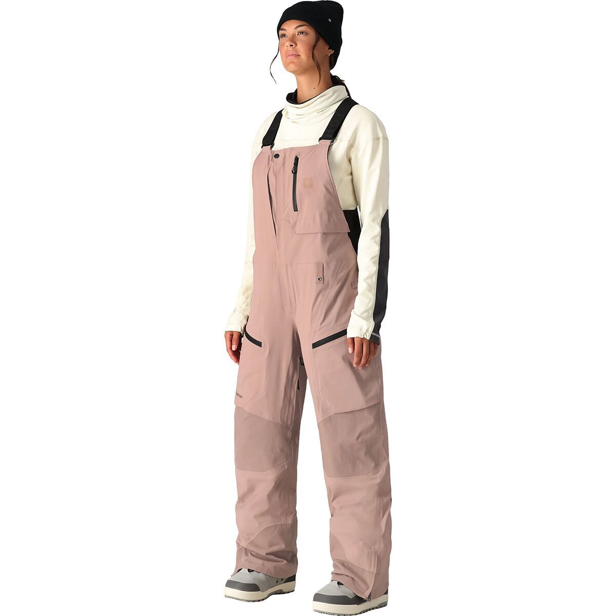 686 GORE-TEX Stretch Dispatch Bib Pant - Women's Antler, XS