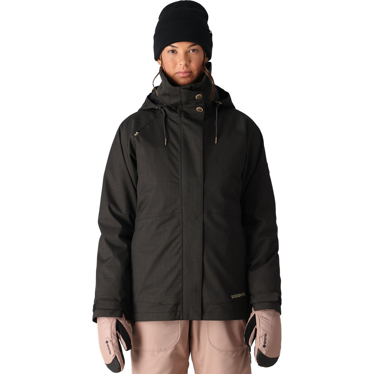 686 Spellbound 3-in-1 Jacket - Women's Black Texture, XS