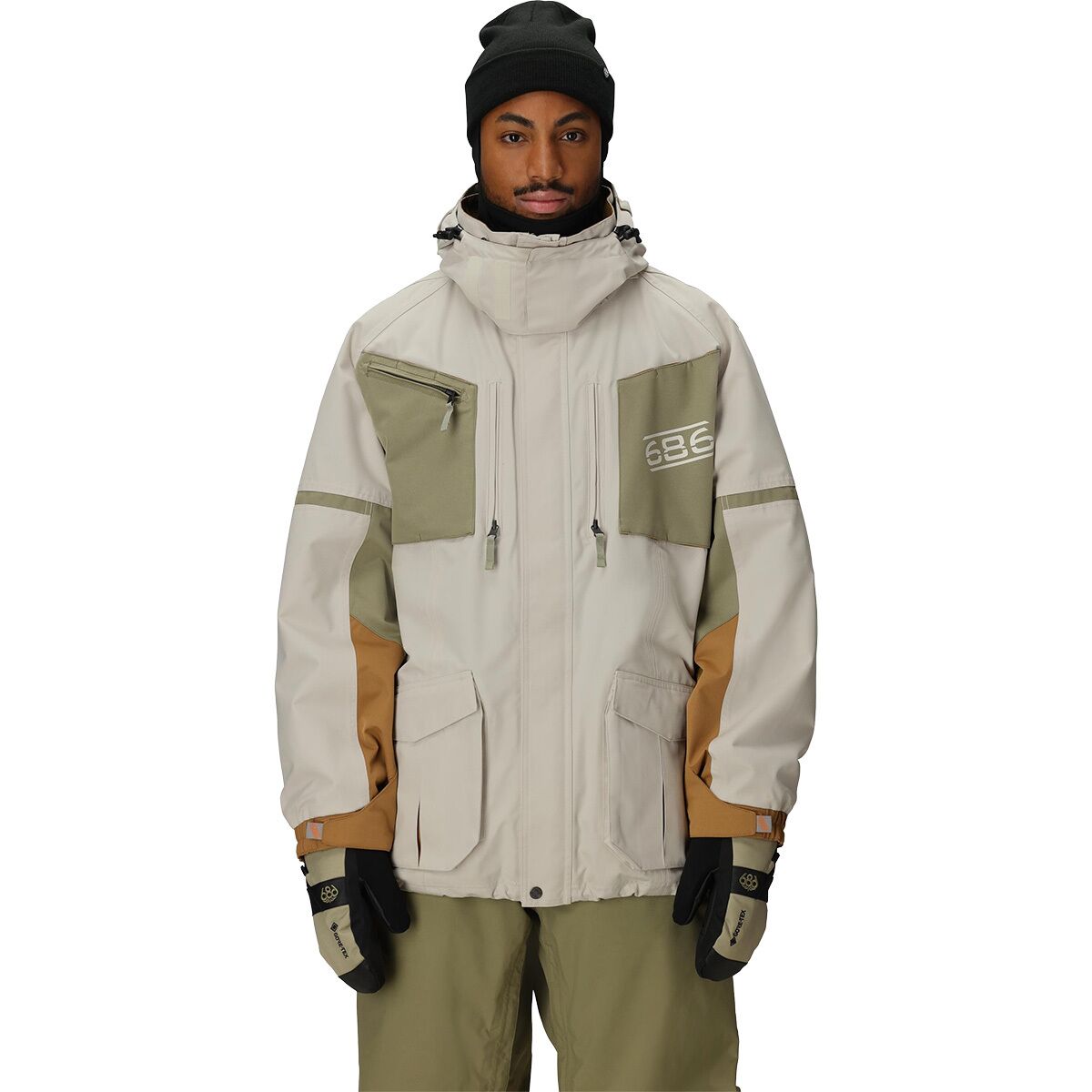Image of 686 2001 Transfer Jacket - Men's Limestone Colorblock, L