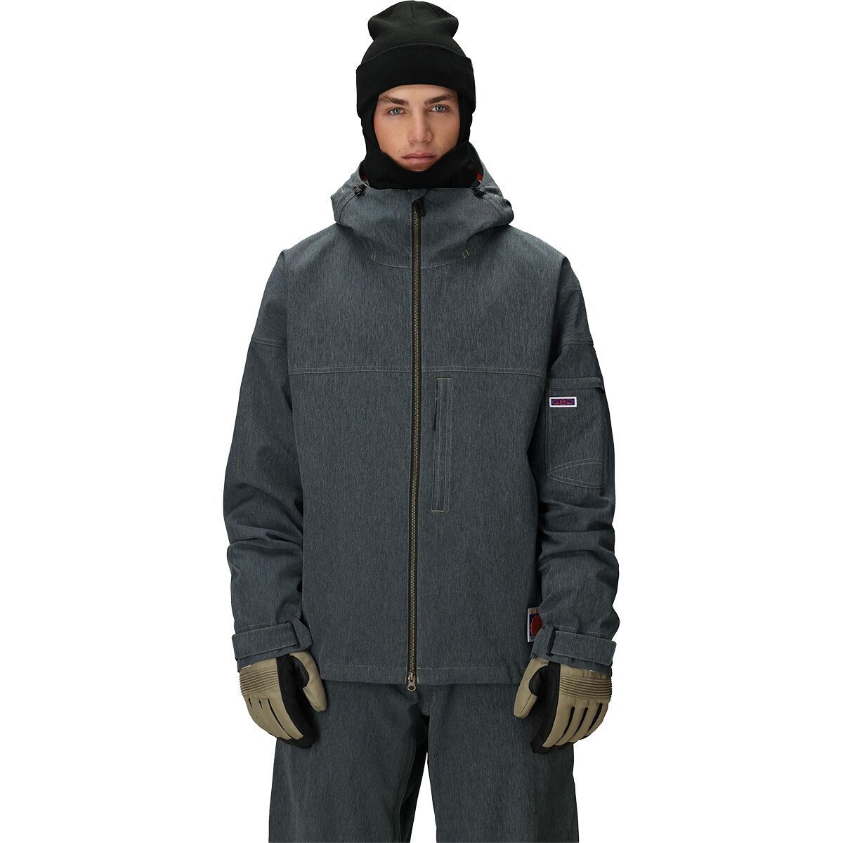 Image of 686 Dojo Shell Jacket - Men's Navy Denim, XXL