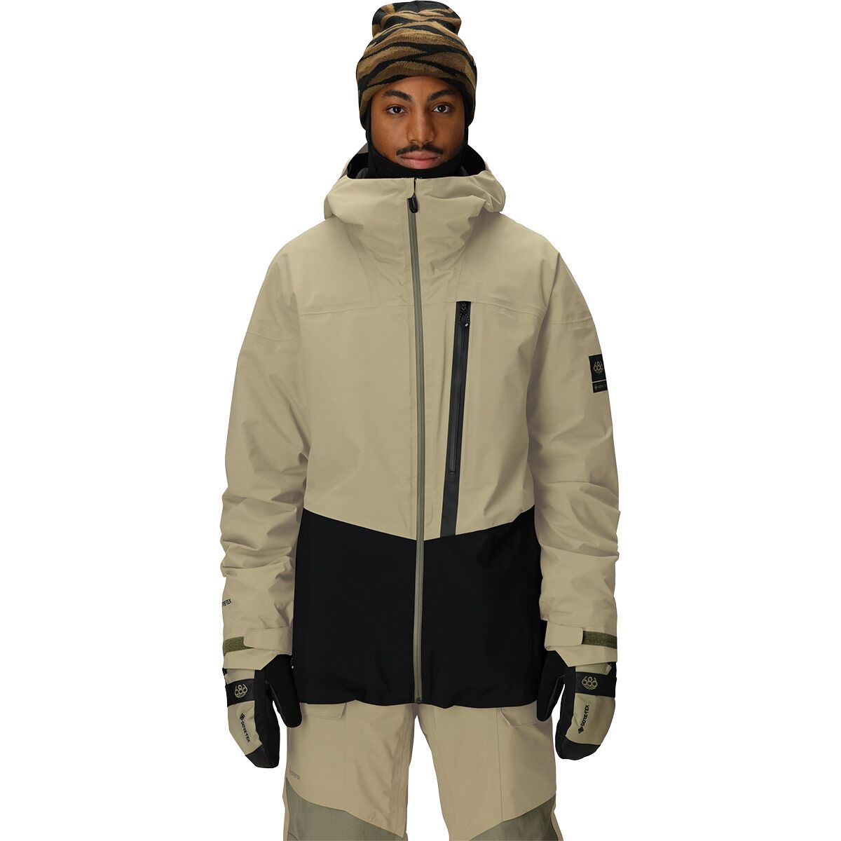 Image of 686 GORE-TEX GT Thermagraph Jacket - Men's Sage Colorblock, L