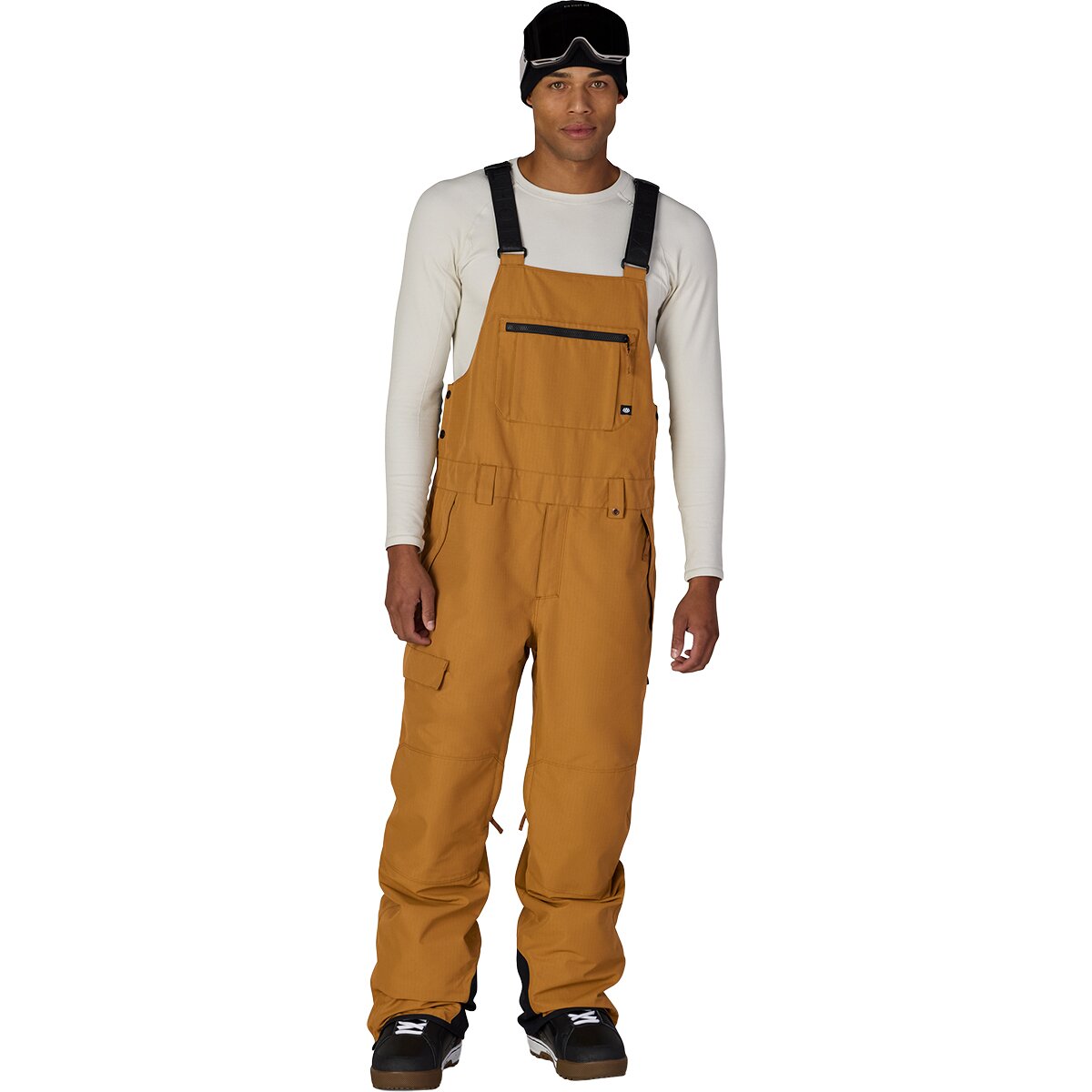 Image of 686 Hot Lap Insulated Bib - Men's Bronze Ripstop, S