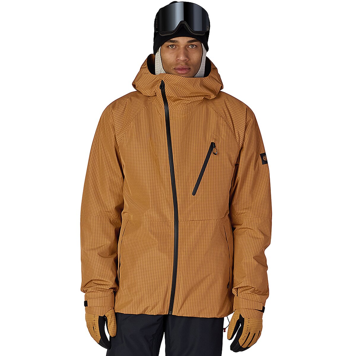 Image of 686 Hydra Thermagraph Jacket - Men's Bronze Grid, XL
