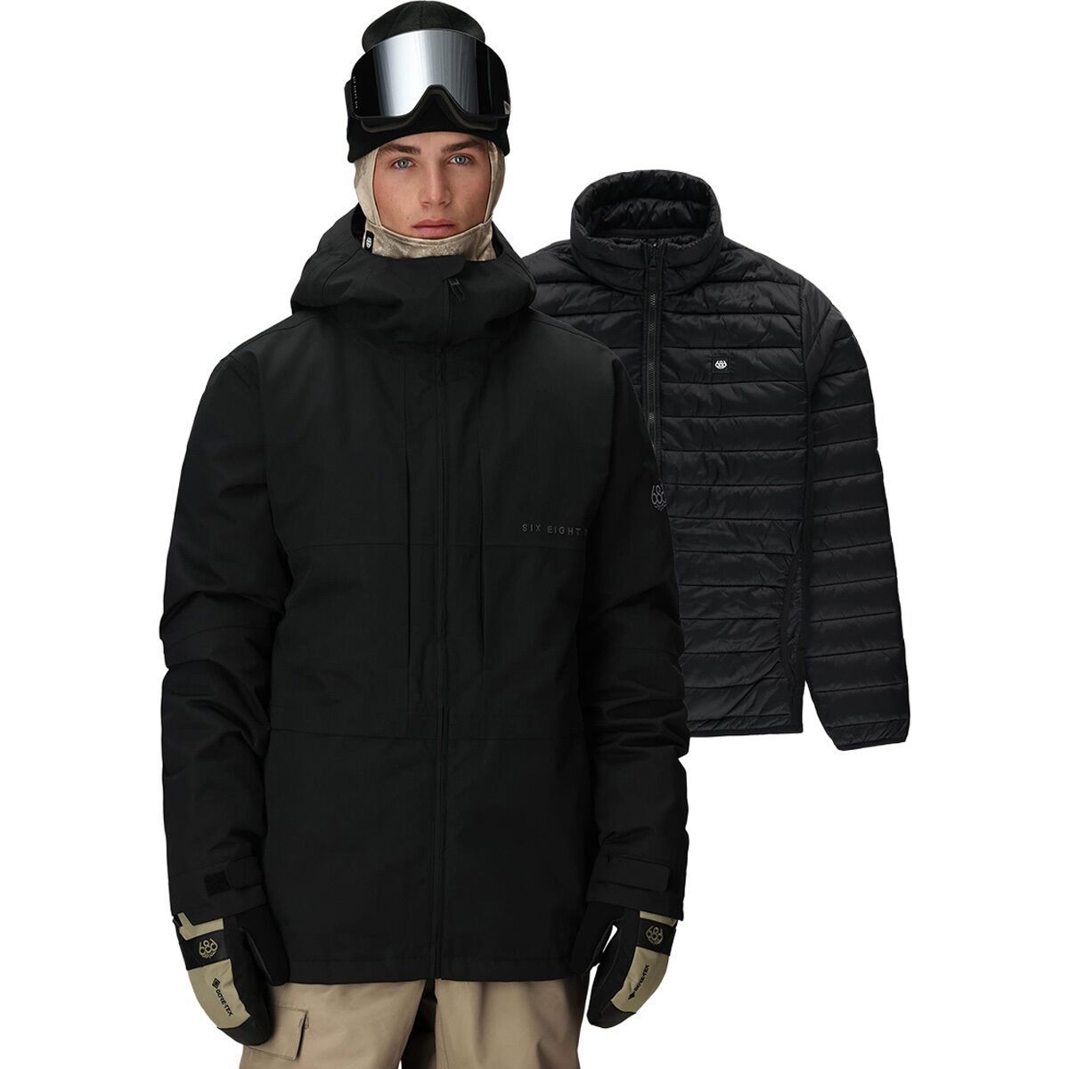 Image of 686 Smarty 3-in-1 Form Jacket - Men's Black, XL