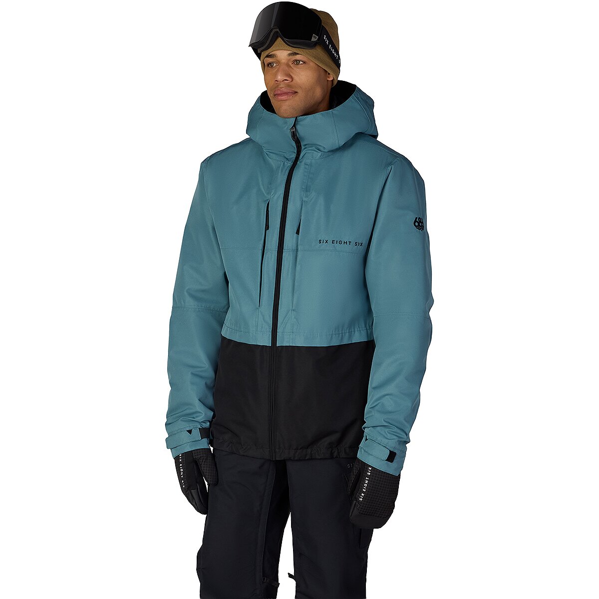 Image of 686 Smarty 3-in-1 Form Jacket - Men's Pale Firn Colorblock, L