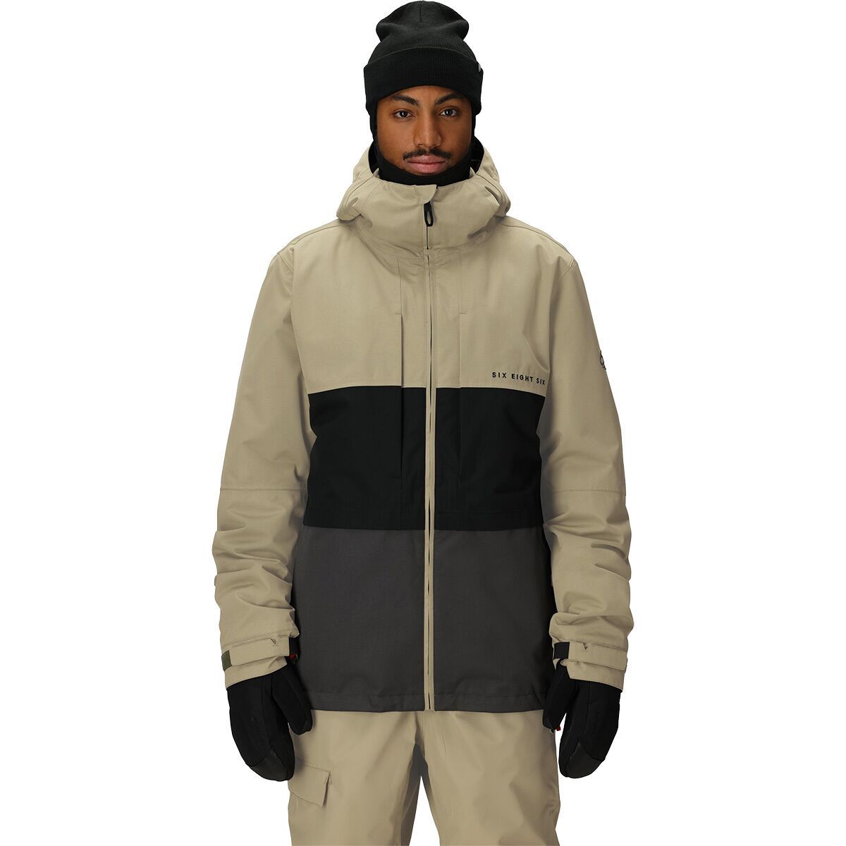 Image of 686 Smarty 3-in-1 Form Jacket - Men's Sage Colorblock, XXL