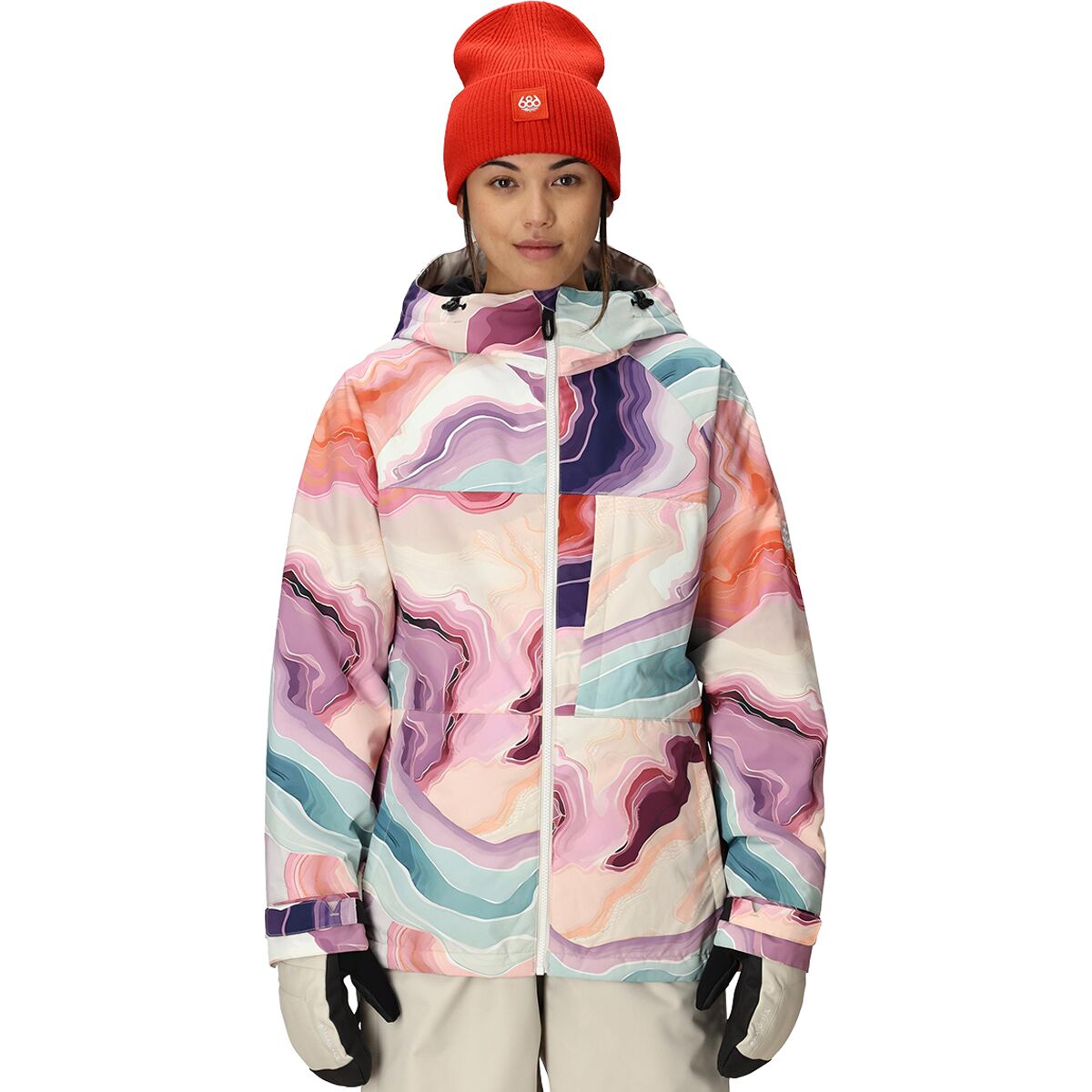 Image of 686 Athena Insulated Jacket - Women's Sedimentary Print, L