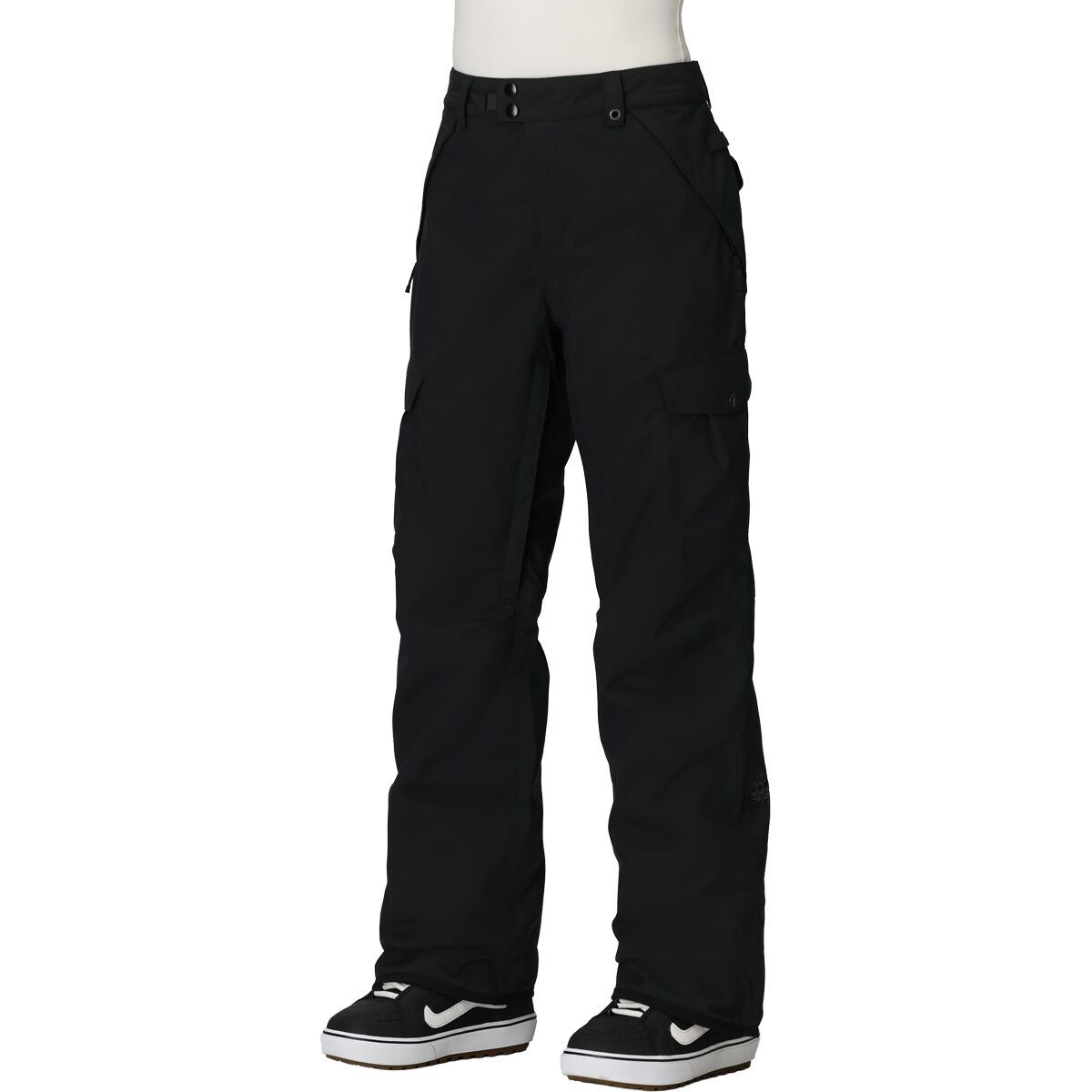 686 Aura Insulated Cargo Pant - Women's Black, XS
