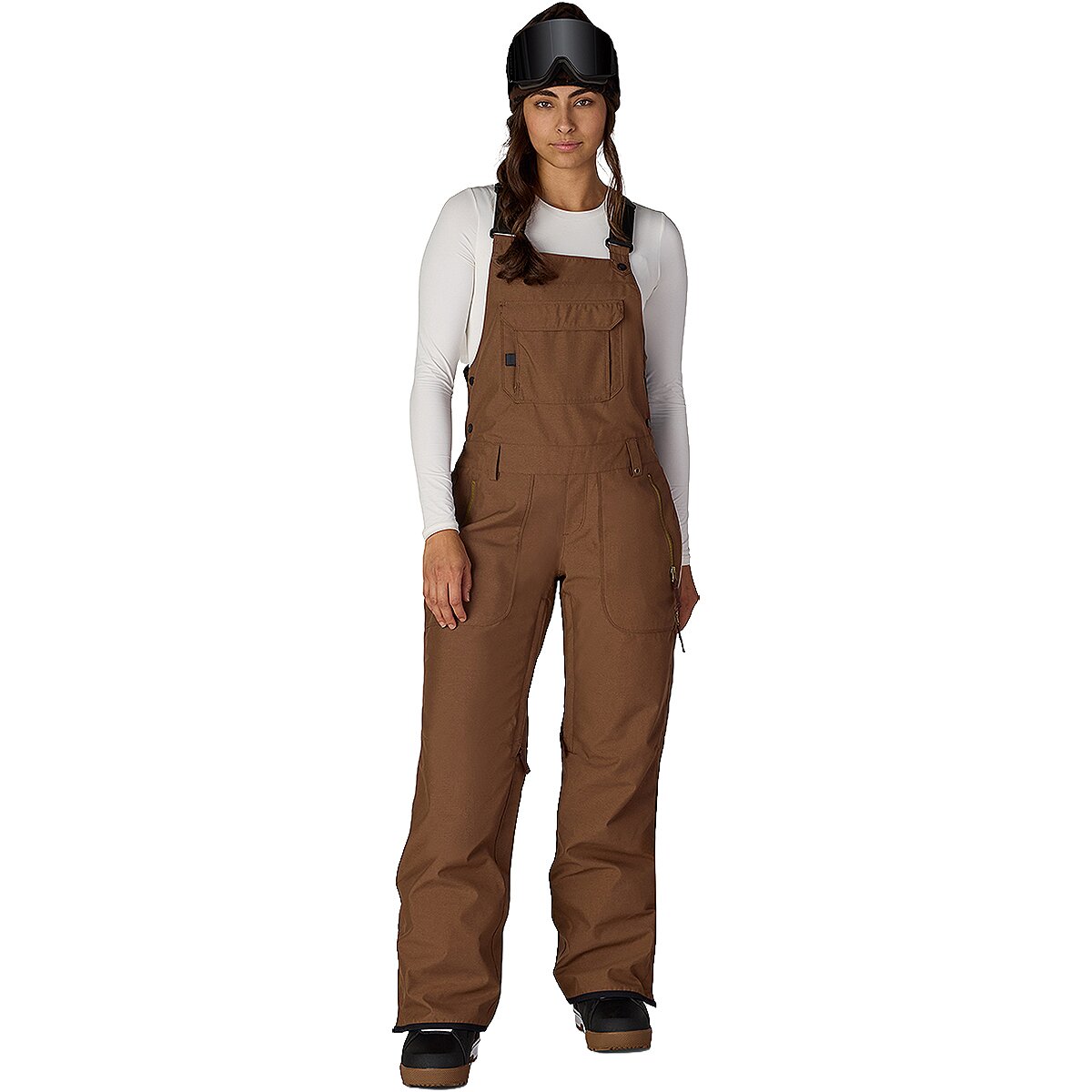 Image of 686 Black Magic Insulated Bib - Women's Dark Earth Dobby, XL