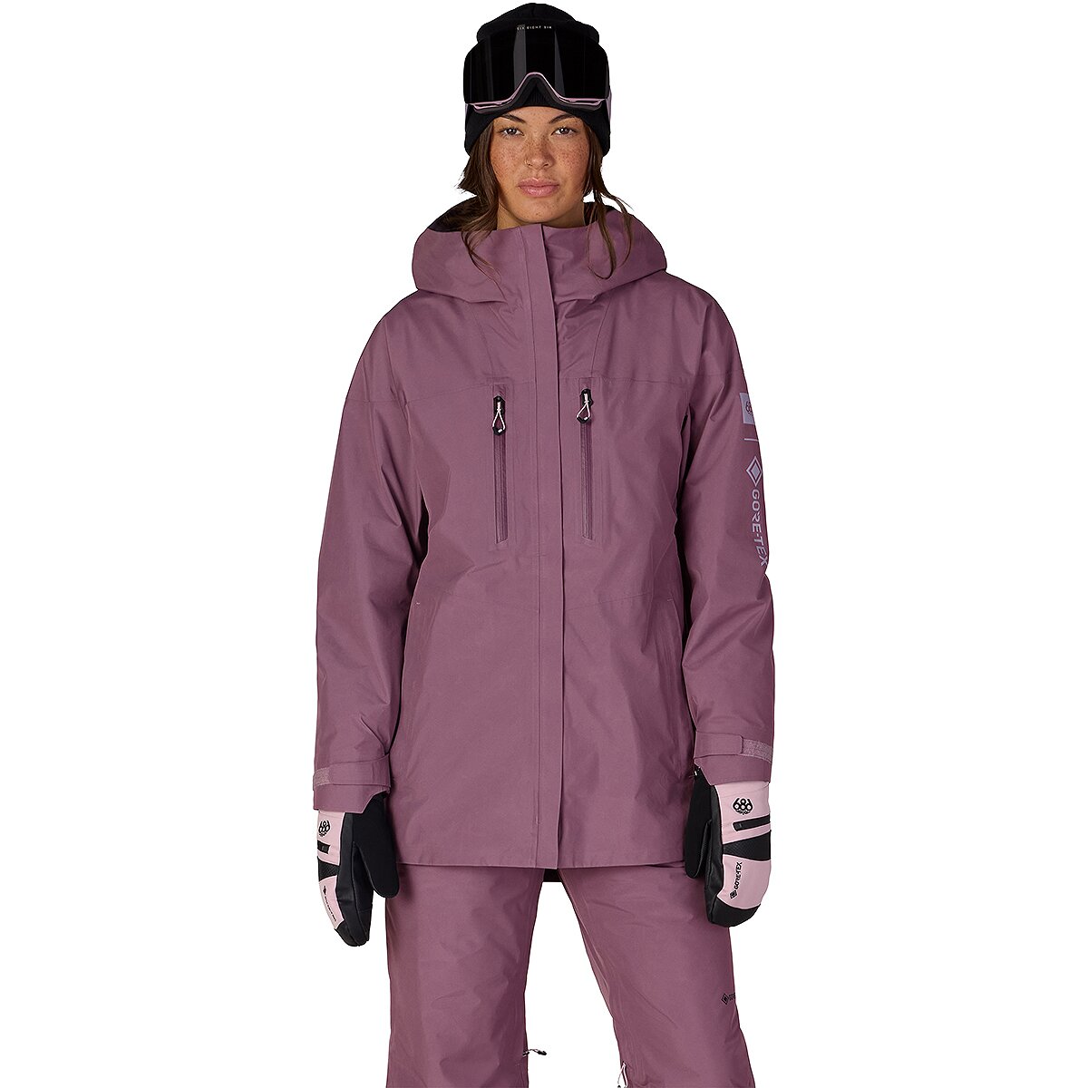 Image of 686 GORE-TEX Skyline Thermagraph Jacket - Women's Black Plum, M
