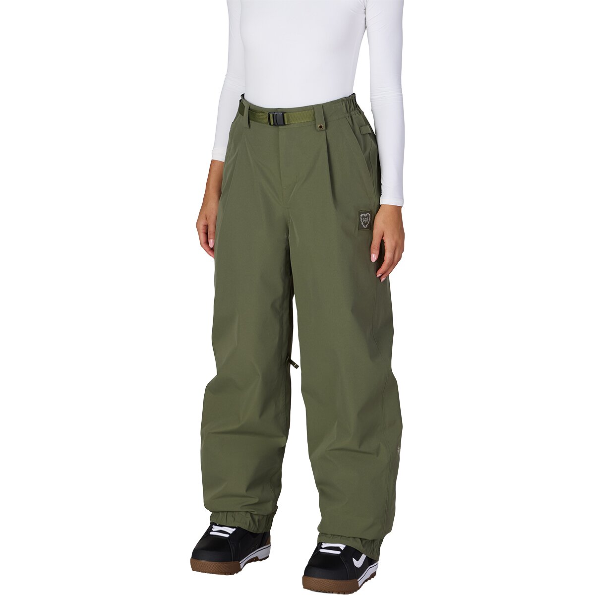 Image of 686 Outline Shell Pant - Women's Fatigue Green, L