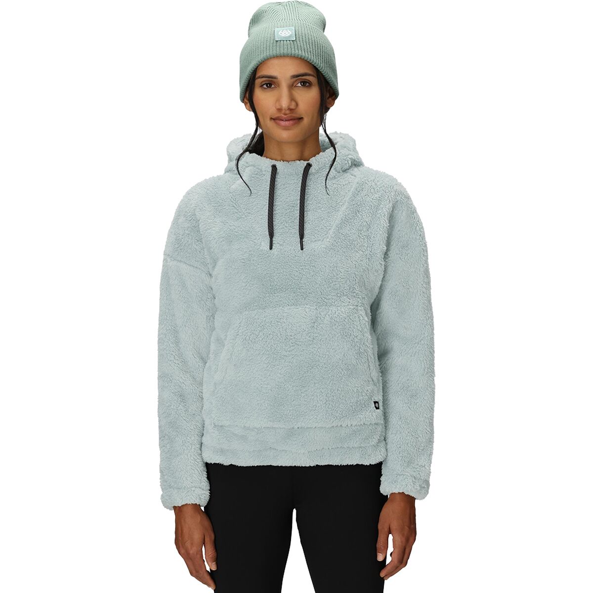 Image of 686 Sherpa Hoodie - Women's Dusty Marine, XS