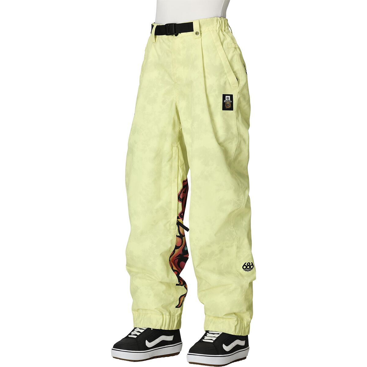 Image of 686 Sublime Shell Pant - Women's Sublime Yellow Tie Dye, L