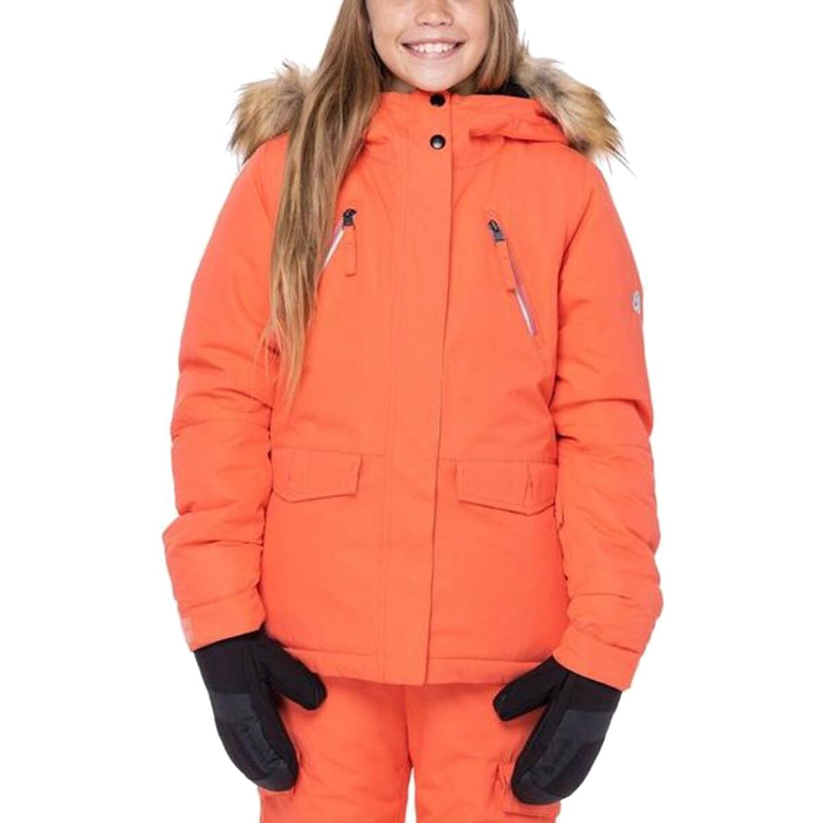 Image of 686 Ceremony Insulated Jacket 2023 - Girls' Hot Coral, L