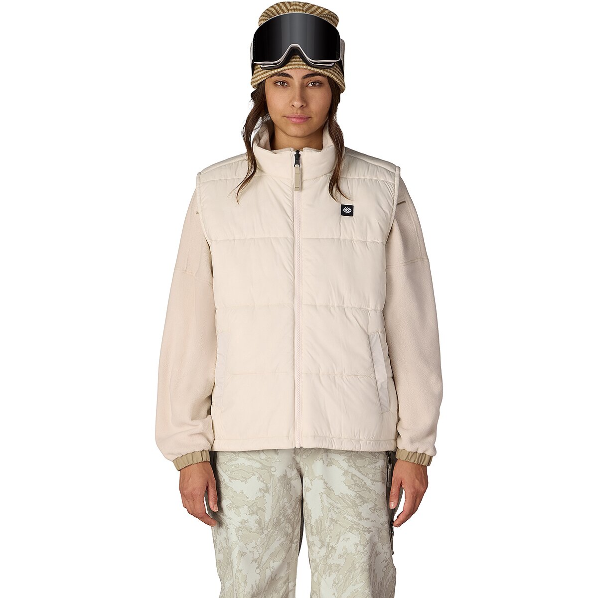 Image of 686 Smarty 3-In-1 Framework 3L Jacket - Women's Limestone Scratch Camo, S