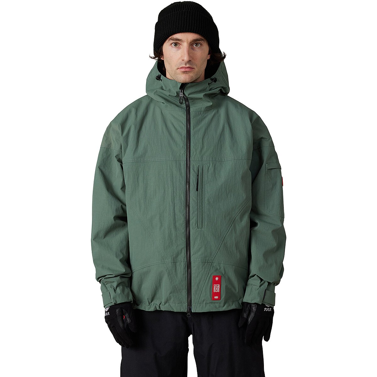 Image of 686 Dojo Shell Jacket - Men's Faded Green Crinkle, XL