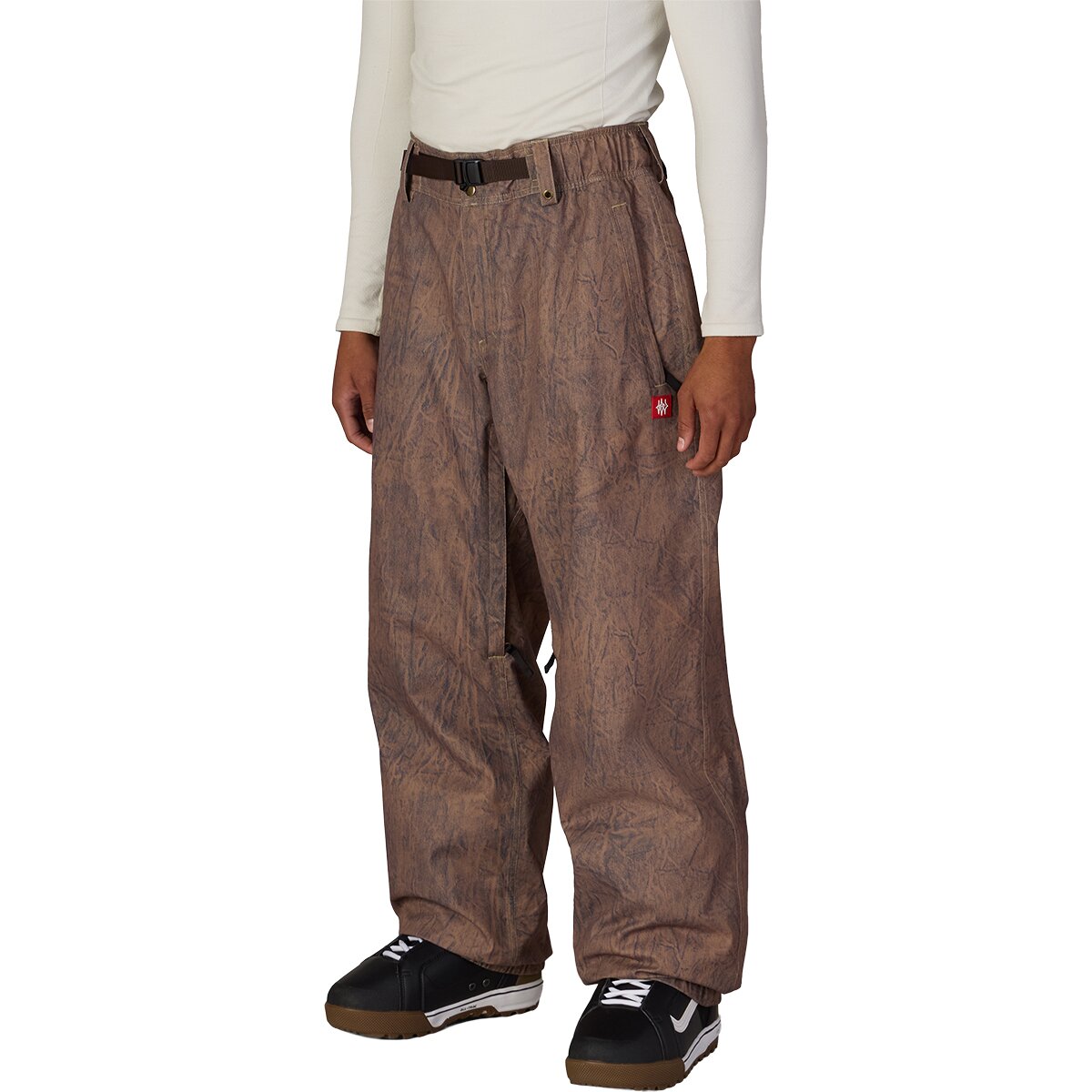 Image of 686 Dojo Shell Pant - Men's Brown Crinkle Wash, S