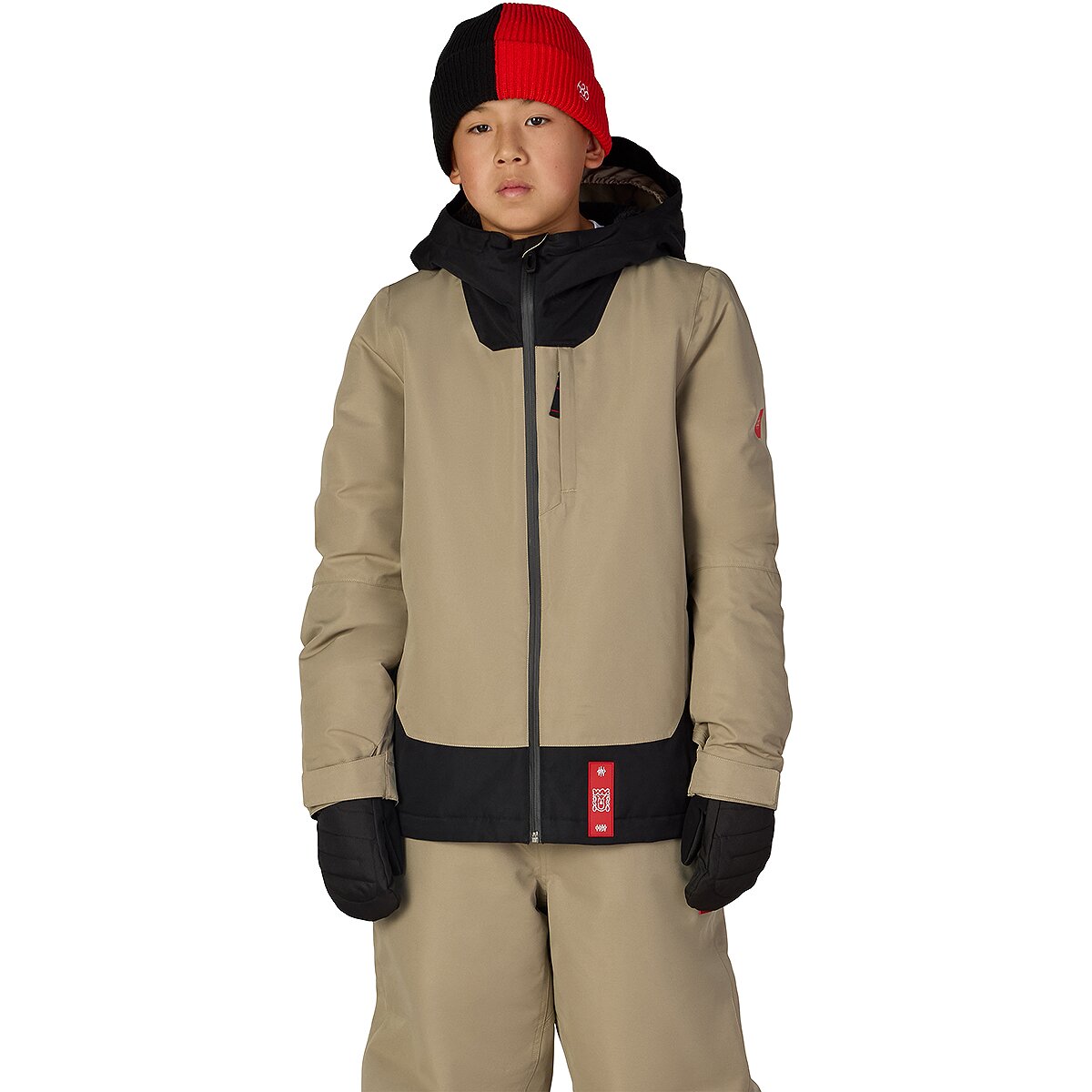 Image of 686 Gateway Insulated Jacket - Boys' Khaki Colorblock, M