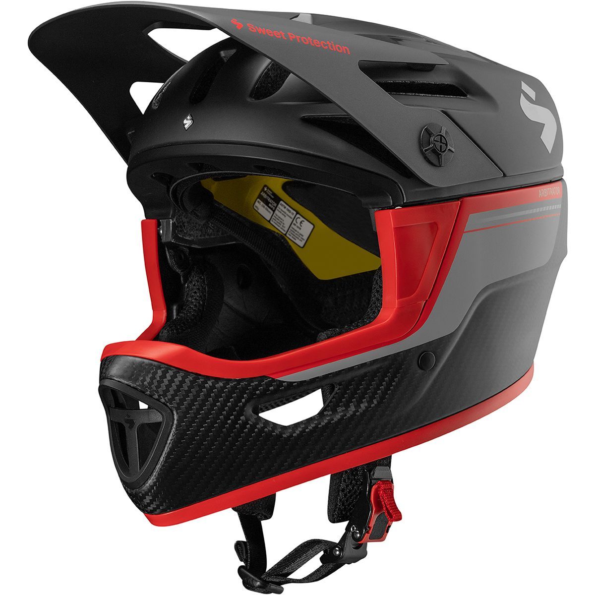 Sweet Protection Arbitrator Mips Helmet Slate Gray Metallic, M/L