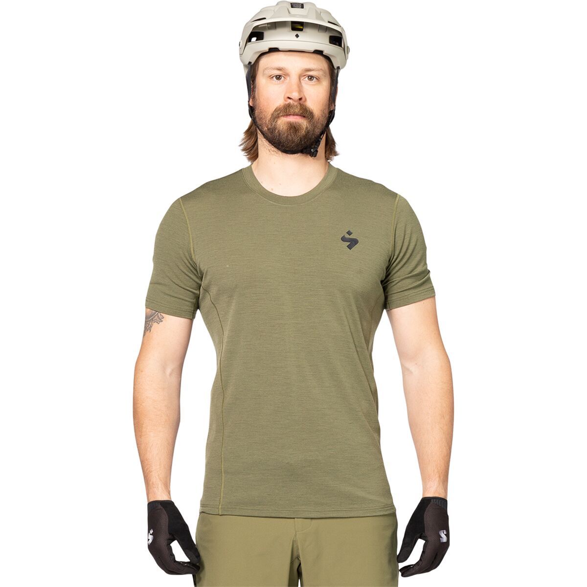 Sweet Protection Hunter Merino Short-Sleeve Jersey - Men's Woodland, XL