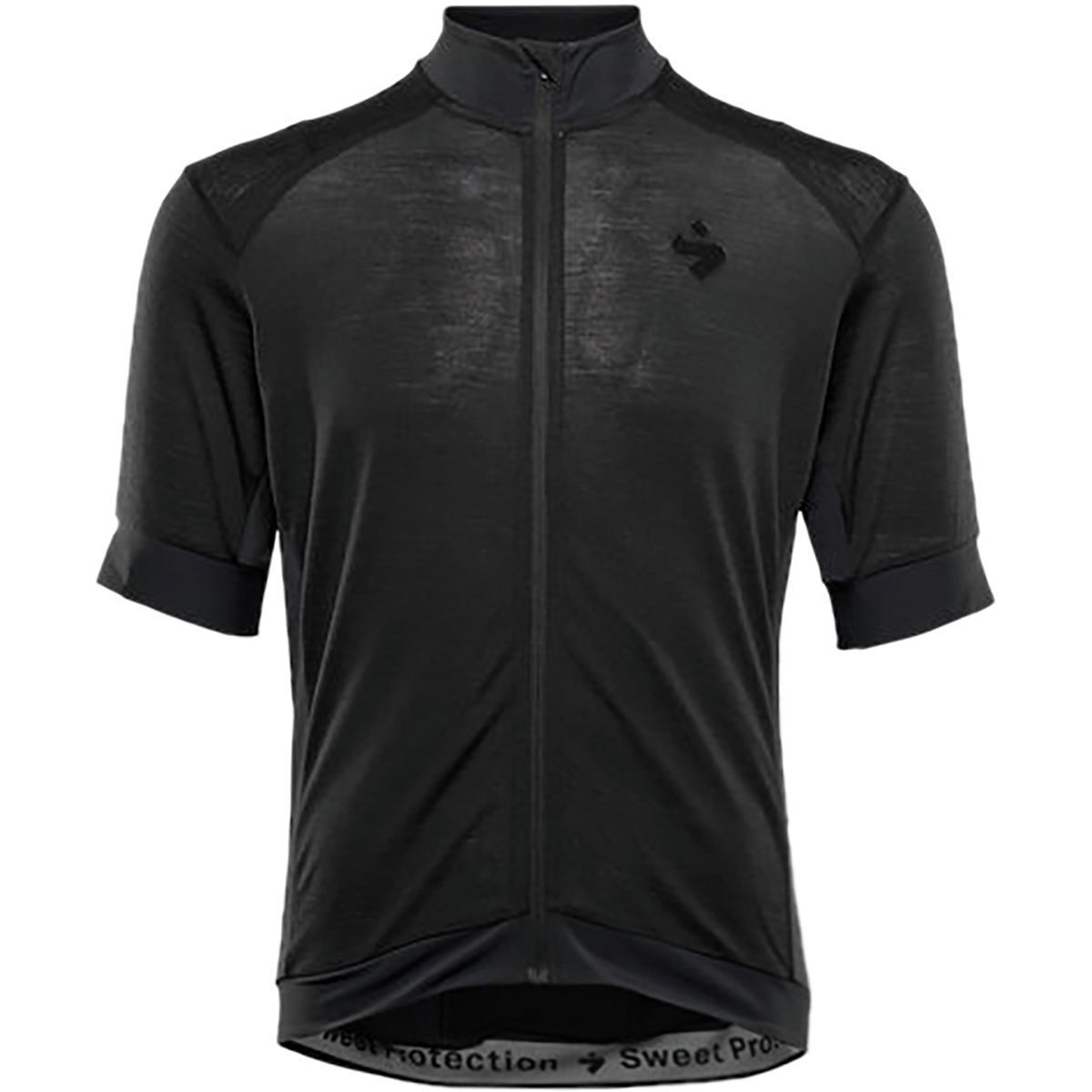 Sweet Protection Crossfire Merino Short-Sleeve Jersey - Men's Black, XL