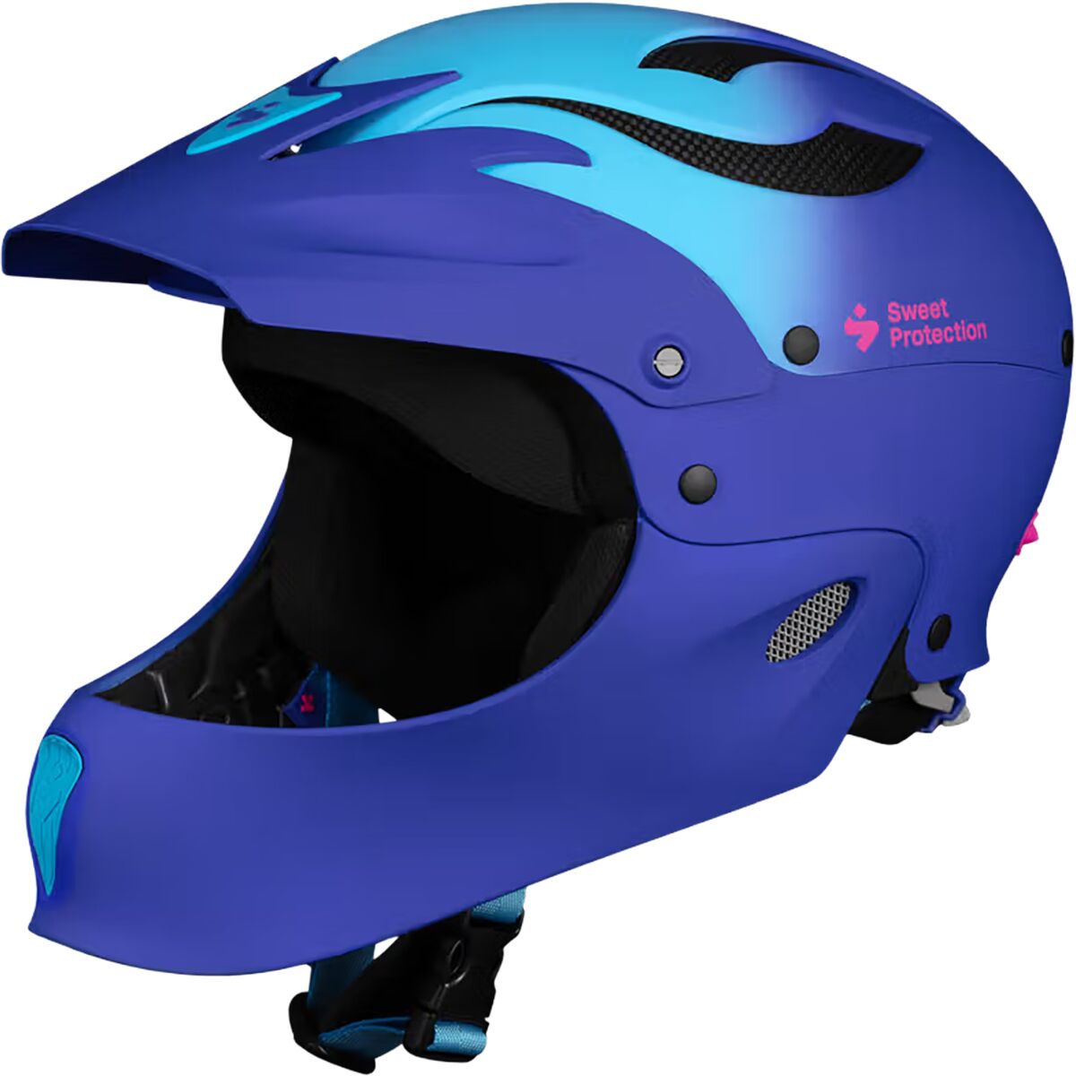 Image of Sweet Protection Rocker Fullface Helmet Reflex Blue, M/L