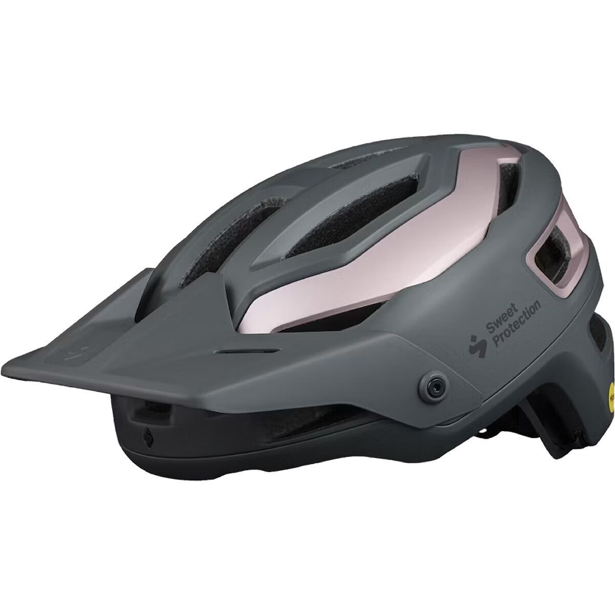 Image of Sweet Protection Trailblazer Helmet Bolt Gray/Rose Gold, M/L