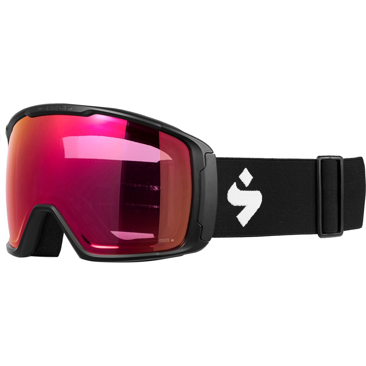 Sweet Protection Clockwork RIG Reflect Goggles Matte Black/RIG Bixbite, One Size