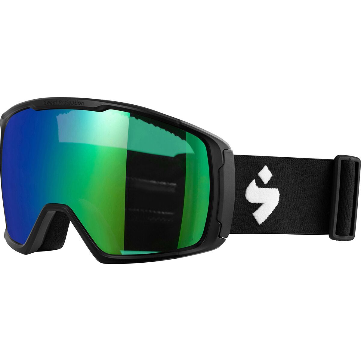 Sweet Protection Clockwork RIG Reflect Goggles Matte Black/RIG Emerald, One Size